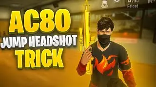 AC80 One Tap Headshot Trick 😱 | Hacker Wale Jump Shot 🔥 | Free Fire Auto Headshot Tips
