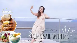 🌴 3-й день в Краби &mdash; тур на яхте по 4 островам + пляжный клуб Reeve! 🌊⛵