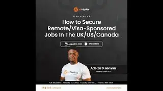 How to Secure Remote/Visa-Sponsored Jobs In The UK/US/Canada