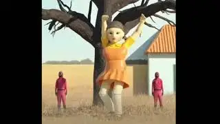 Squid Game's doll dancing to Seventeen's Call Call Call