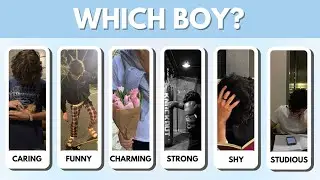 What Kind Of BOY Falls For You? | Aesthetic Personality Quiz