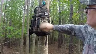 Atsko Silicone Water Guard on a hunting backpack Test