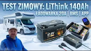 LiThink LiFePO4 140Ah test zimowej wersji z matami grzewczymi