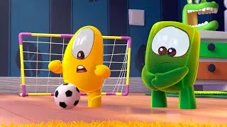 Cartoons - BooMons are playing Football Soccer ⚽🏆 | Cuquin's adventurous friends