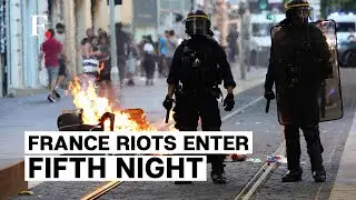 France Witnesses Sporadic Violence, But Calmer Fifth Night after Family Buries Teenager