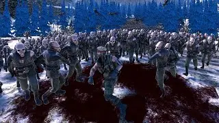 ONE Chunk Norris vs. 10,000 Metro Cops - Ultimate Epic Battle Simulator - UEBS