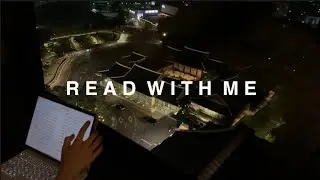 READ WITH ME | ipad reading💻, with music🎧, real time, reading asmr, 1hour