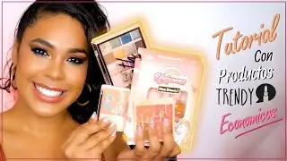 Probando productos ECONOMICOS de TRENDY! #TrendyShop #MaquillajeColombianos #CosmeticosColombia