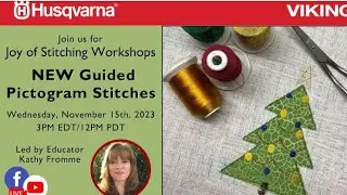NEW Guided Pictogram Stitches