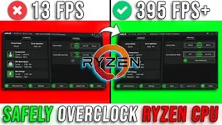 *БЕЗОПАСНО* РАЗГОНИТЕ ПРОЦЕССОР RYZEN ДЛЯ ПОВЫШЕНИЯ ПРОИЗВОДИТЕЛЬНОСТИ В 2024 ГОДУ📈