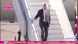 G20 Africa Live | UK Prime Minister Keir Starmer Arrives