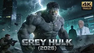 GREY HULK (2026) &ndash;First look| Dwayne Johnson | First Trailer 4K