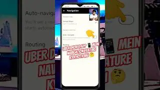 How to use Uber app navigation || Uber driver mein map on kaise kare #shorts