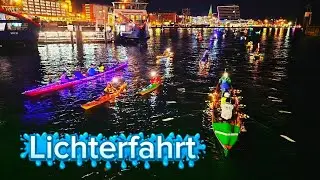 Lichterfahrt 2025, Lichterfahrt auf der Kieler F&ouml;rde, Kiel, Schleswig Holstein, #lichterfahrt