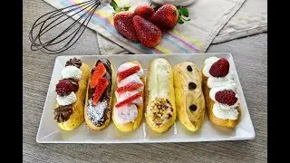 Como fazer ÉCLAIR, ou Bombas recheadas