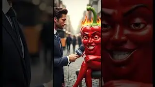 Funny Interview with Talking Vegetables & Fruits 😂🎤 | Surreal Comedy Shorts
