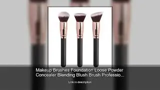 Makeup Brushes Foundation Loose Powder Concealer Blending Blush Brush Professional Cosmetic Bea
