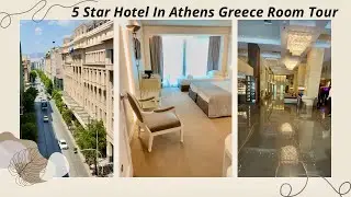 ATHENS | Luxury 5 Star Hotel In Athens | NJV Athens Plaza Hotel Room Tour | Syntagma Sq | Parliament