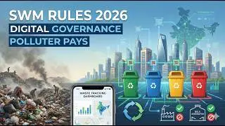 Solid Waste Management Rules 2026: Digital Tracking, Polluter Pays Principle & Circular Economy Push