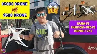 $5000 DOLLAR DRONE vs $500 DOLLAR DRONE !! 😱😱😱