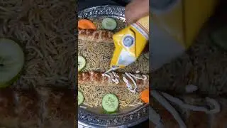 Cheapest BBQ Platter.Baba Fareed Restaurant.North Karachi 2 Minute Chowrangi, Karachi.