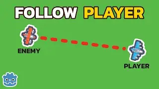 How To Make Enemy Move Towards Player in Godot 3