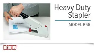 Novus B56 Heavy Duty Stapler - Staple up to 200 sheets with ease!