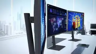 Samsung monitorlari IPS HDR10 QHD Ofis ishlari uchun monitor