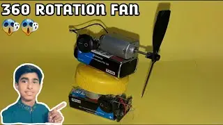 How To Make A 360 Rotation Table Fan