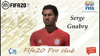 FIFA 20 Serge Gnabry Look alike in Bayern Munich // Fifa20 Pro club