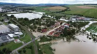 Povodně - Uherský Brod - 15. 9. 2024