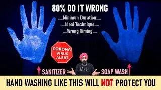 Soap vs Sanitizer | Bad Hand Washing will not Protect | WHO Gives Home Made Formula | Dr.Education
