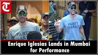Grammy Winner Enrique Iglesias Arrives in Mumbai for October 29-30 Live Concerts at BKC