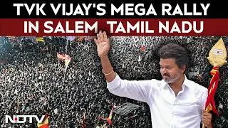 Vijay LIVE | Vijay Rally LIVE | TVK Vijay LIVE | Vijay In Salem | TVK Vijay Rally LIVE | Vijay Rally