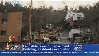 Route 30 Collapses, Landslide Forces 30-Plus Residents From Homes