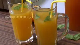 एक बार बनाकर पूरी गर्मी इस ओरेंज शरबत का लुफ़्त उठाएं - Orange Squash Recipe (100% NATURAL)