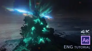 After Effects Tutorial:32: 3D Volcano (ENG) (*NO plugin)