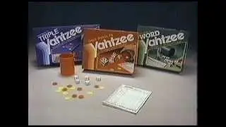 1983 Milton Bradley Yahtzee Game Commercial