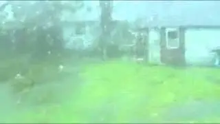 Long Beach, Mississippi during Hurricane Katrina