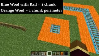 Minecraft: Long Distance Minecart System with Force Loading