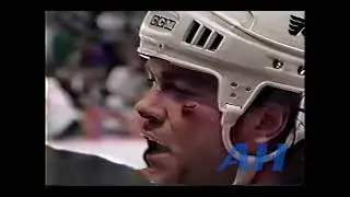 NHL Apr. 4, 1993 Philadelphia Flyers v Toronto Maple Leafs (R) Al Conroy v Drake Berehowsky