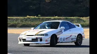ビギナーズジムカーナin筑波スペシャルラウンドTC1000 ビ筑特別戦 EX 1本目 優勝 インテグラタイプR DC2