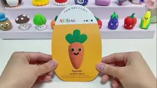 How to Make a Realistic Carrot with Air Dry Clay | Easy DIY Craft Tutorial