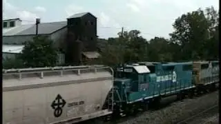 CSX Local with EL Caboose~!!