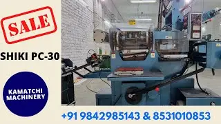 SHIKI PC30 FLATBED LABEL PRINTING MACHINE WITH REPEAT PASS SENSOR | KAMATCHI MACHINERY | 09842985143
