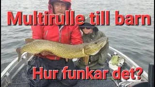 Kan barn fiska med l&aring;gprofilsrulle/multirulle?