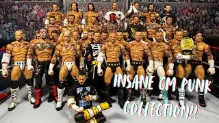 Коллекция фигурок CM Punk - Витрина фигурок WWE
