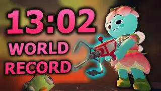 PEAK Speedrun (13:02) - Solo WORLD RECORD! (NO BALLOONS)