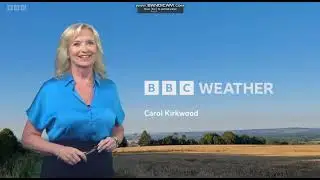 Carol Kirkwood BBC Weather August 10th 2023 HD