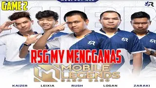 RSG MY MENGGANAS!! RSG MY VS LUNATIX | GAME 2 | MEC 2021